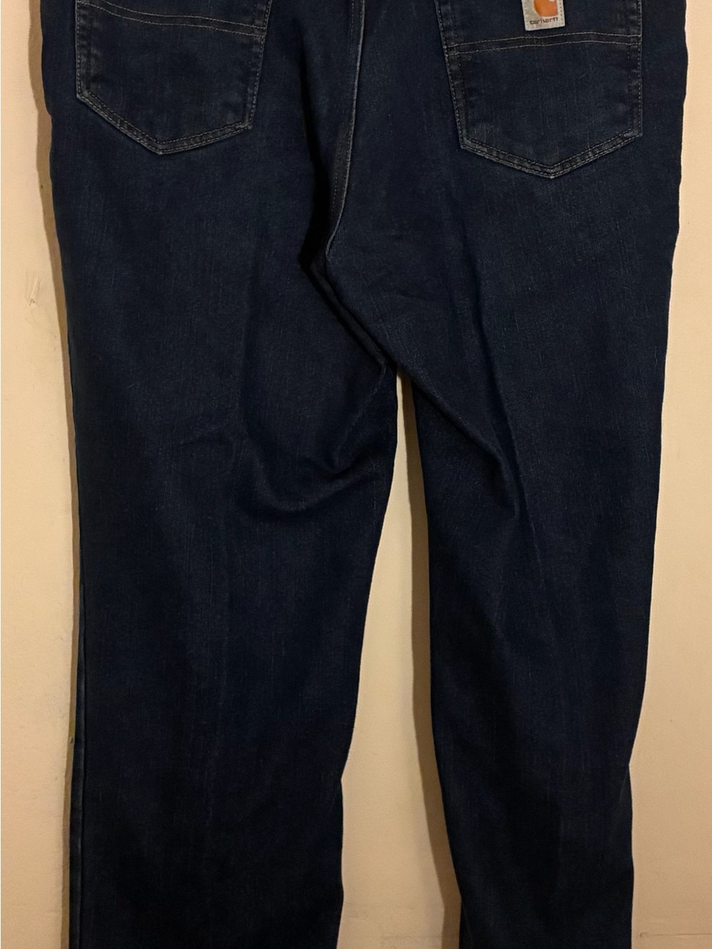 Carhartt Men’s Dark Indigo Straight Leg Jeans